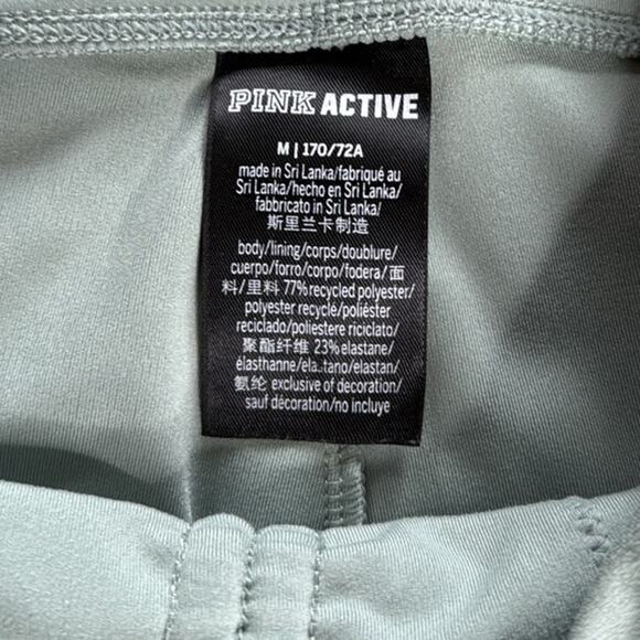 PINK Victoria’s Secret Iceberg Green Adjustable V Waist Leggings - Picture 4 of 7
